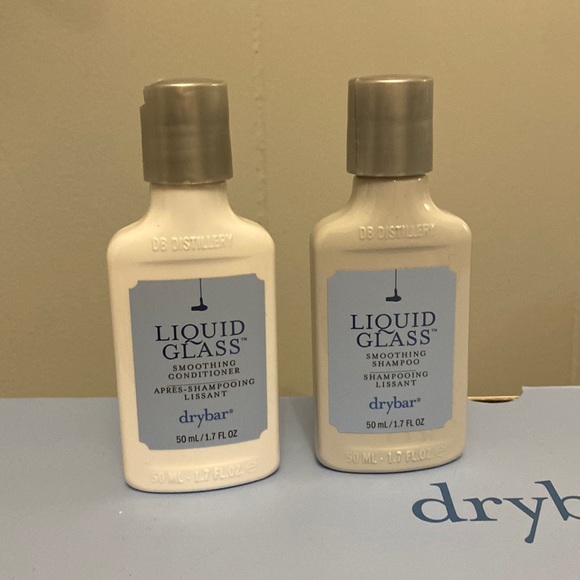 Mini Liquid glass Dry Bar smoothing shampoo and conditioner - Picture 1 of 3